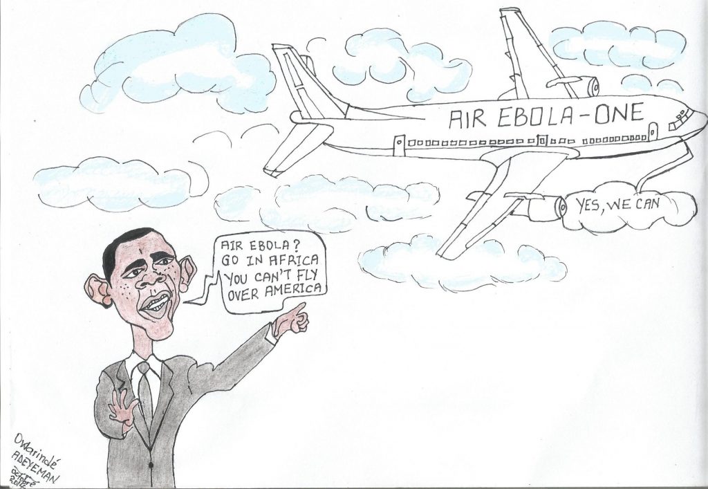 Article : Quand EBOLA rend visite à OBAMA